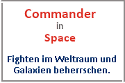 Online Spiele Lk. Böblingen - Sci-Fi - Commander in Space